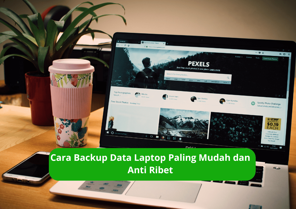 cara backup data laptop